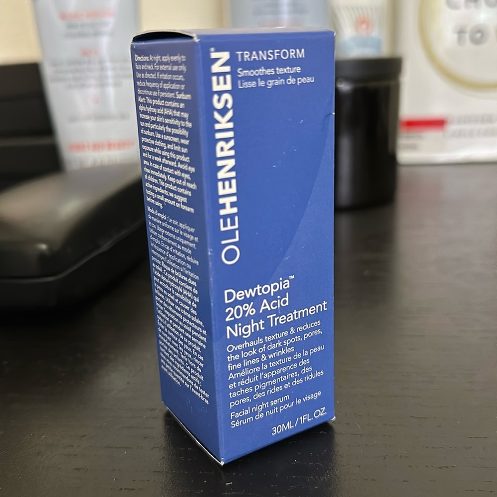 Ole Henriksen Dewtopia 20% acid night treatment